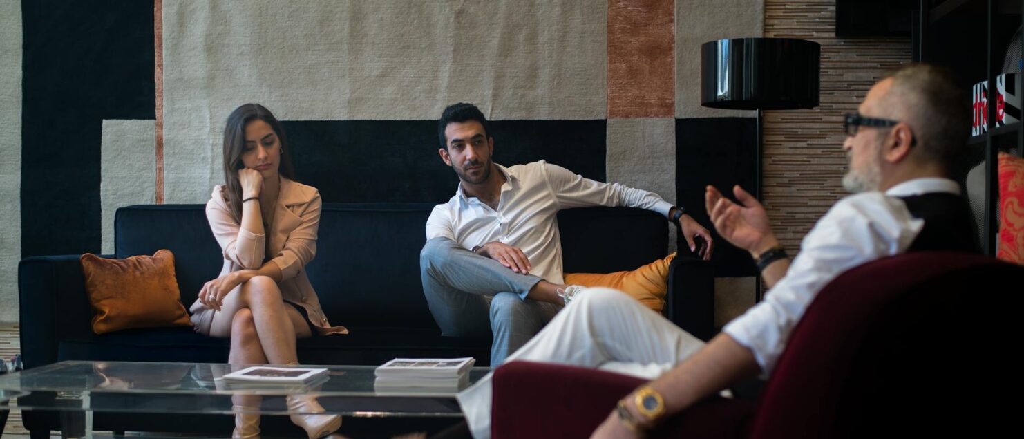 artistic therapy session in modern setting